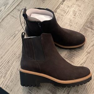 Maurices Chelsea Boot - New - Black Suede - Size 9